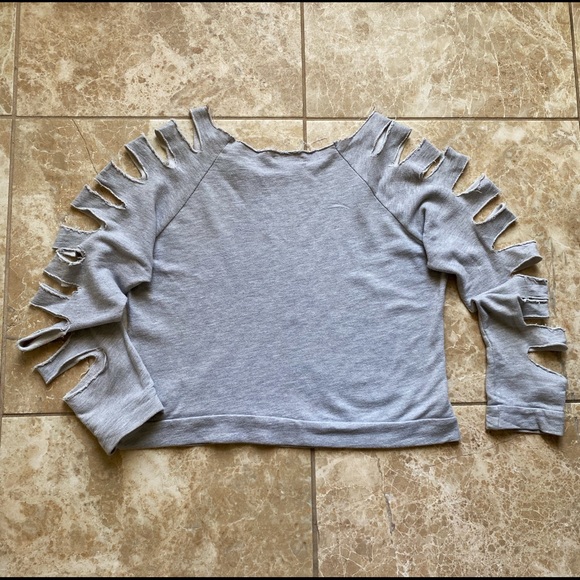 💥SALE💥Sirens💥Authentic Vintage Factory Distressed Top - Picture 2 of 5